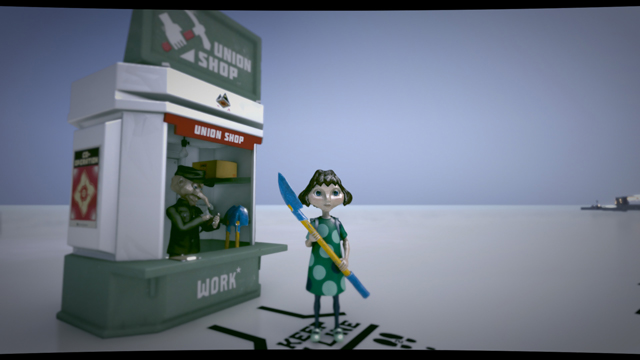 A screenshot of 'The Tomorrow Children'