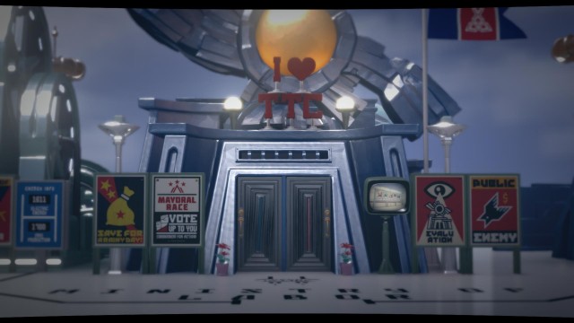 A screenshot of 'The Tomorrow Children'